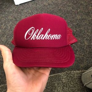 Oklahoma Sooners vintage trucker hat